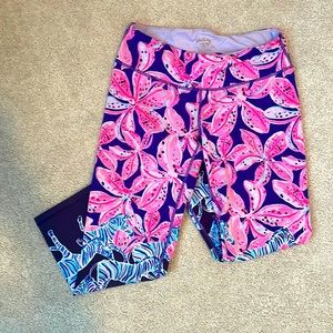 Lilly Pulitzer cropped leggings M